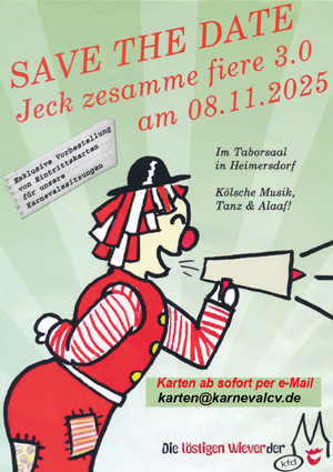 Jeck zesamme fiere
